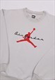 VINTAGE 90S NIKE AIR JORDAN EMBROIDERED LOGO SWEATSHIRT