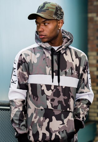 WHITECHAPEL TRACKSUIT HOODIE - CAMO