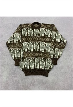 Vintage Knitted Jumper Men's M