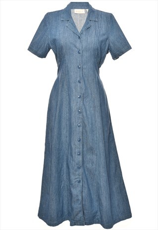 Vintage Medium Wash Erika Denim Dress - M