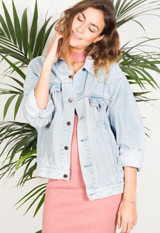 VINTAGE 80S LEVI'S DENIM JACKET / 0004 / 408