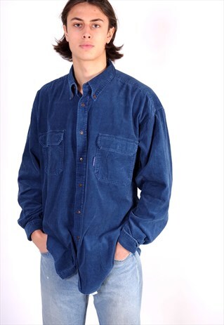 90S VINTAGE SERGIO TACCHINI CORDUROY SHIRT