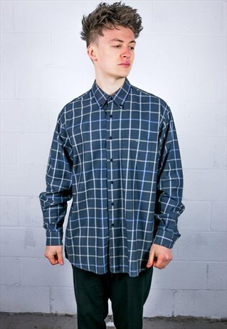 VINTAGE LACOSTE CHECK SHIRT