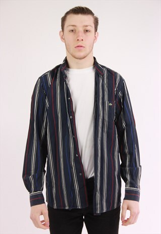 VINTAGE LACOSTE STRIPED SHIRT