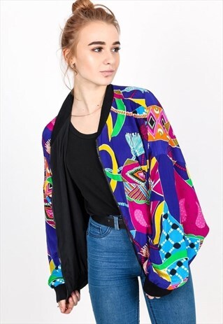 VINTAGE REVERSIBLE BOMBER JACKET J370