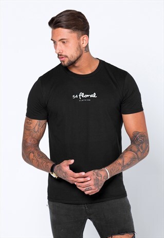 CENTRE LOGO T-SHIRT - BLACK