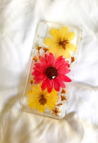 IPHONE XS MAX PRESSED FLOWER PHONE CASE/ PRESSED FLOWERS