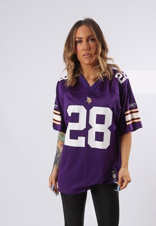 NFL OVERSIZED T-SHIRT SPORT JERSEY TOP FOOTBALL UK 16 (5DY)