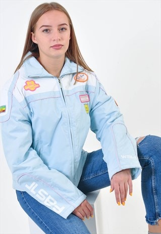VINTAGET LINED JACKET IN BLUE