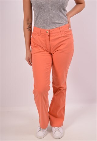 VINTAGE FENDI TROUSERS ORANGE