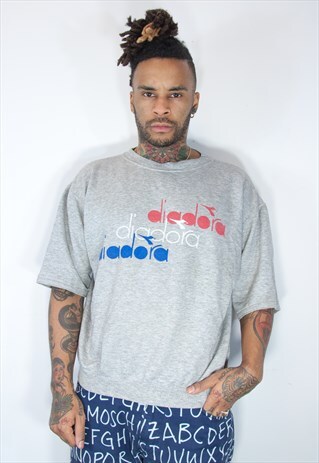 DIADORA SHORTSLEEVED VINTAGE SWEATSHIRT
