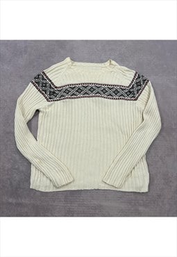 Vintage Knitted Jumper Women's S