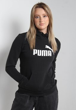 Vintage Puma Hoodie Black