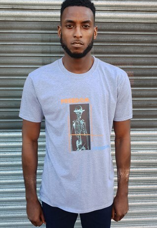 GREY X-RAY T-SHIRT
