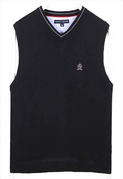 Vintage 90's Tommy Hilfiger Vests small logo Navy Blue Small