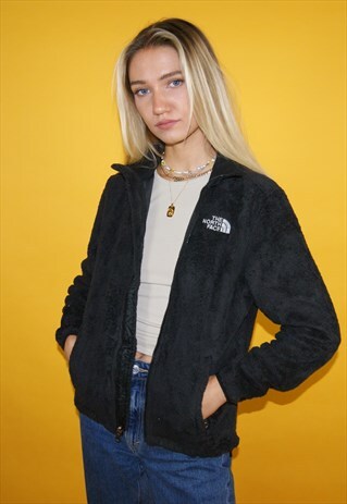 VINTAGE THE NORTH FACE FULL ZIP FLUFFY FLEECE / JACKET