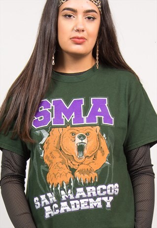 VINTAGE 90'S USA BEAR T-SHIRT
