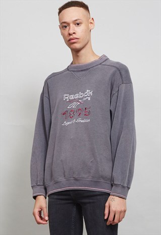 RIBBED 90'S REEBOK VINTAGE SWEATER