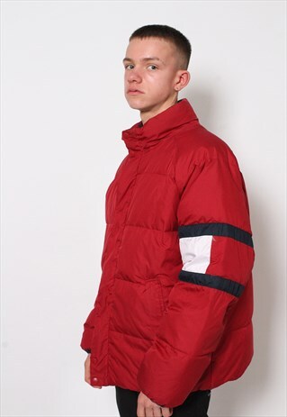 VINTAGE TOMMY HILFIGER REVERSIBLE PUFFER