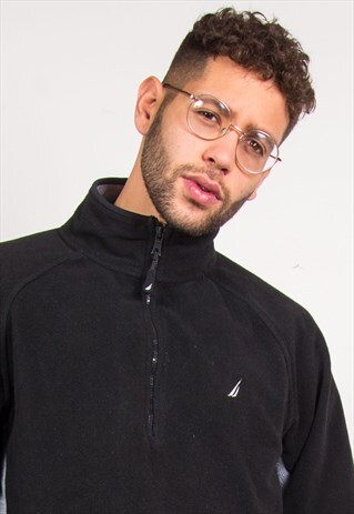 VINTAGE 90'S NAUTICA 1/4 ZIP FLEECE SWEATER