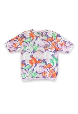 Best Company Vintage 90s Floral Patterned T-Shirt