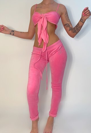 RE WORKED JUICY COUTURE TWO PIECE SET