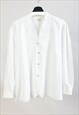 Vintage 90s blouse in white