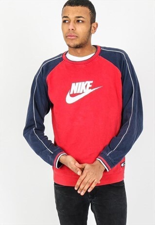 VINTAGE EMBROIDERED LOGO NIKE SWEATSHIRT SWSAW79