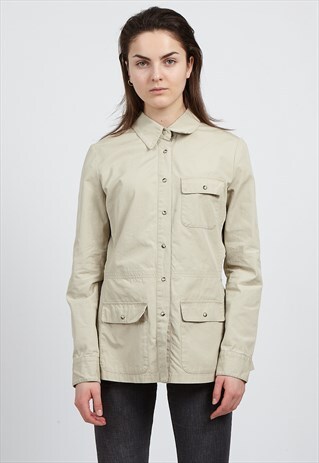 VINTAGE BEIGE MARLBORO CLASSICS WINDBREAKER JACKET
