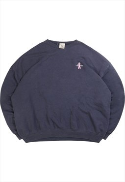 Vintage 90's Lee Sweatshirt Heavyweight Crewneck Navy