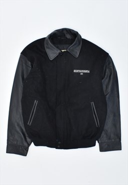 Vintage 90's University Jacket Black