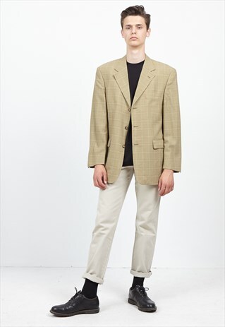 VINTAGE BEIGE BARISAL BLAZER JACKET