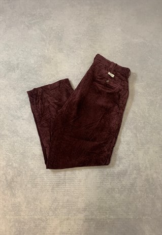 VINTAGE POLO RALPH LAUREN CORDUROY TROUSERS W35 X L30