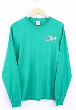 Vintage University Of South Carolina Tee Green Long Sleeve 