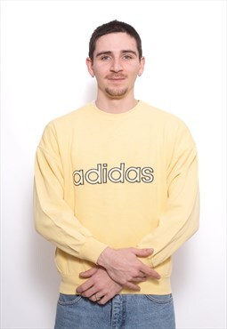 Vintage Adidas 90s Spellout Sweatshirt Pullover