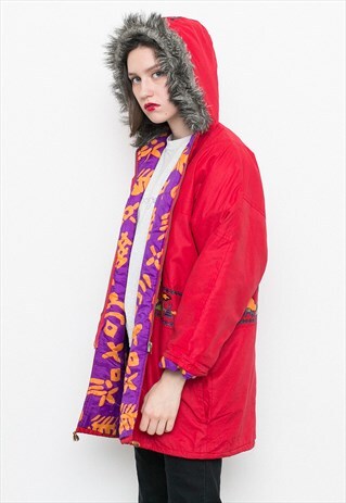 VINTAGE RED PARKA