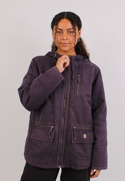 Vintage Women's 90's Nike Spell out Full Zip Track Jacket
