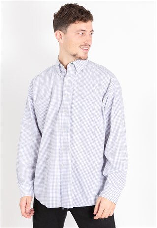VINTAGE 80S TOMMY HILFIGER CLASSIC SHIRT / S8576