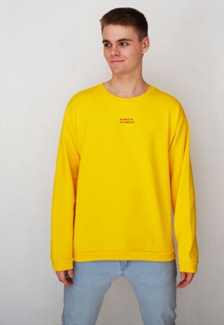 YELLOW COORDINATES (RED) SWEATSHIRT