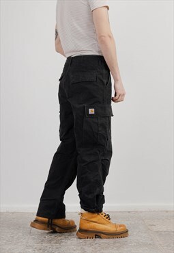 Vintage 90s Carhartt Stone Washed Cargo Pant Men XL