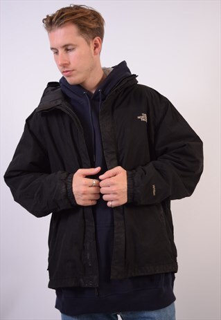 VINTAGE THE NORTH FACE WINDBREAKER JACKET BLACK