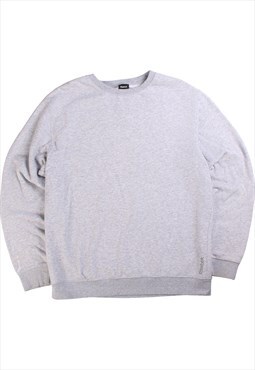 Vintage  Reebok Sweatshirt Plain Heavyweight Crewneck Grey