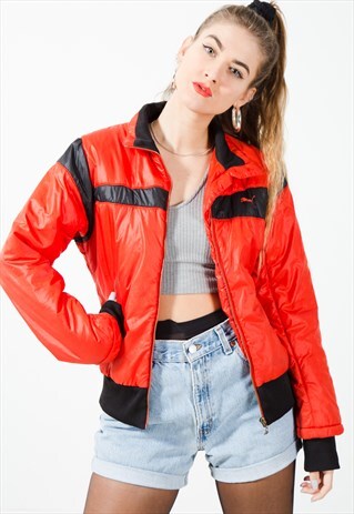 VINTAGE 90S PUMA PUFFER JACKET / S3261