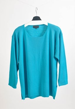 Vintage 90's blue jumper
