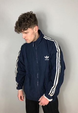 VINTAGE ADIDAS JACKET WITH THREE STRIPES