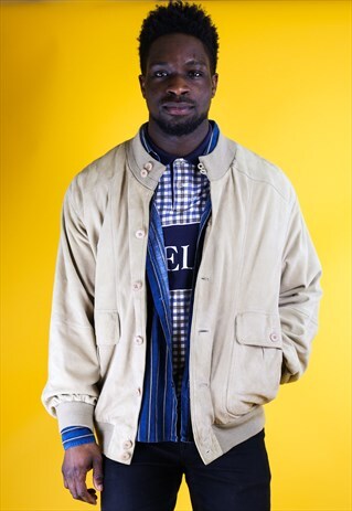 SUEDE BOMBER JACKET