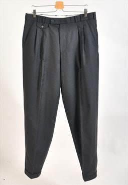 Vintage 90s trousers in dark brown