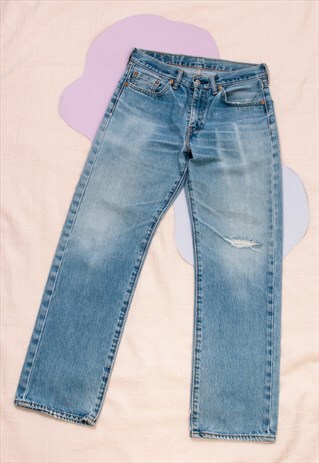 Vintage Levi's Jeans Y2K Boyfriend Denim in Blue
