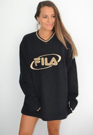 90'S FILA VINTAGE FLEECE SWEATSHIRT MADE IN ITALY