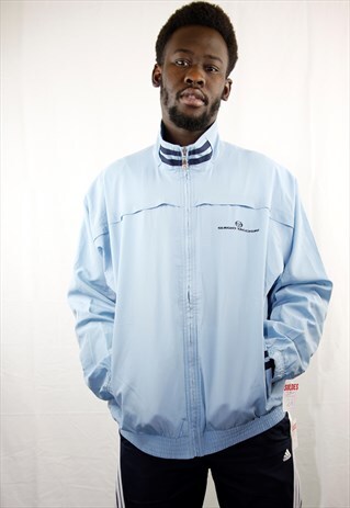 VINTAGE LIGHT BLUE SERGIO TACCHINI TRACK JACKET